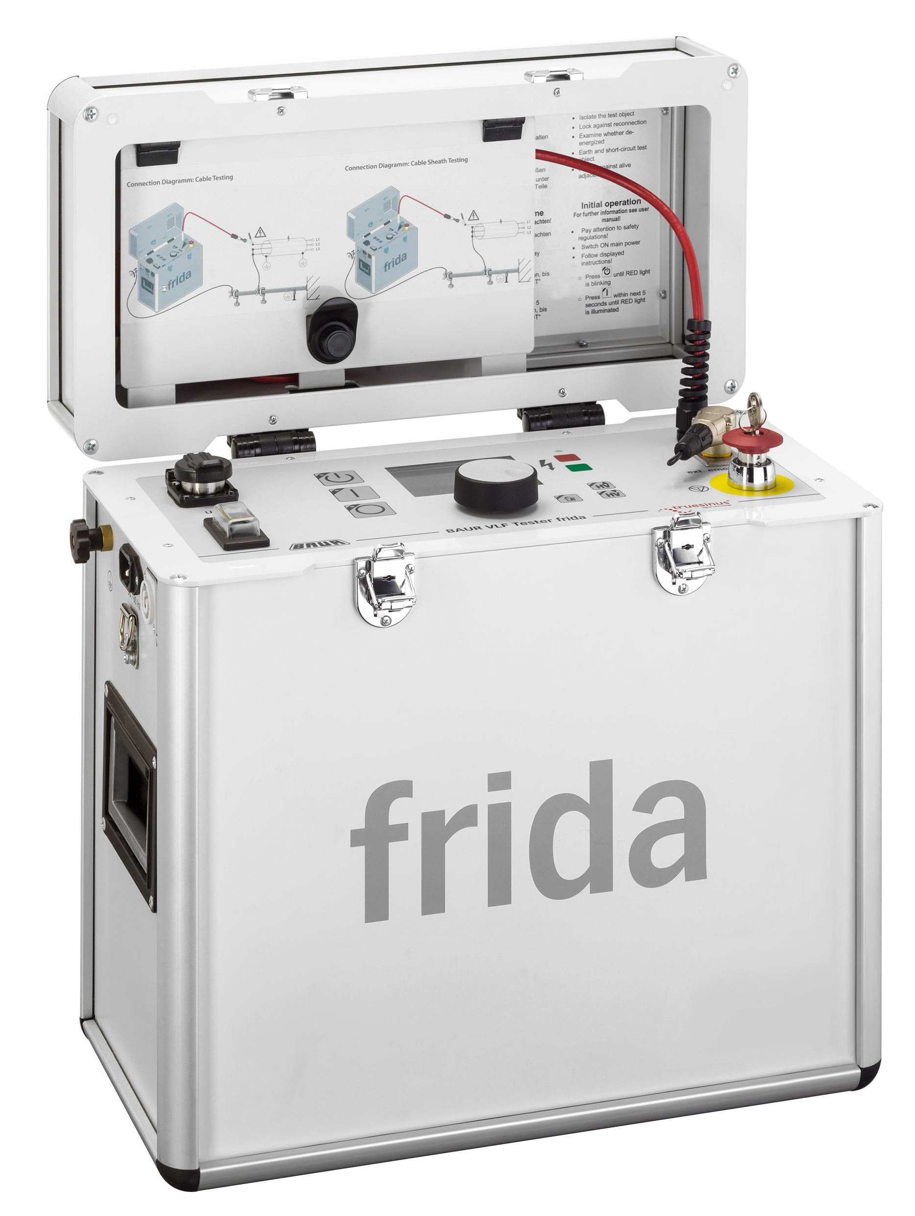 Frida · Ensayo de cables VLF